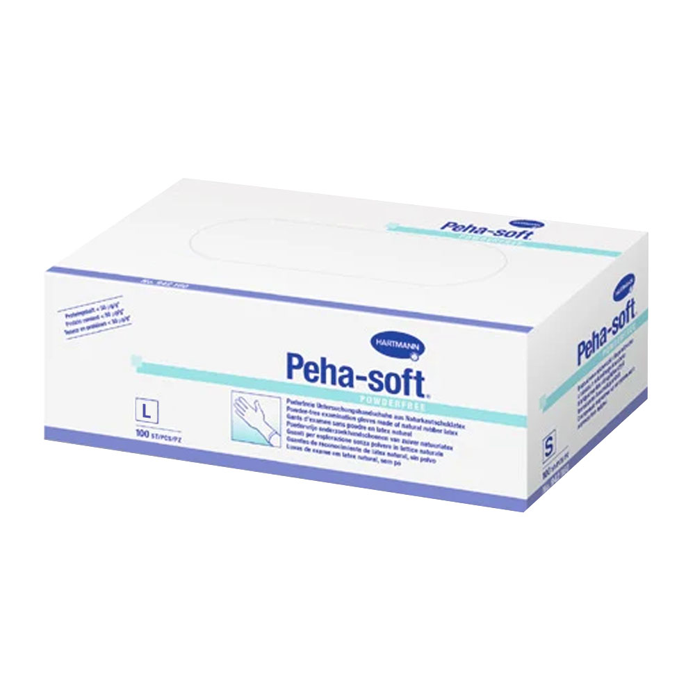 Hartmann Peha-soft Einmalhandschuhe Latex, puderfrei VE 1000 Stück